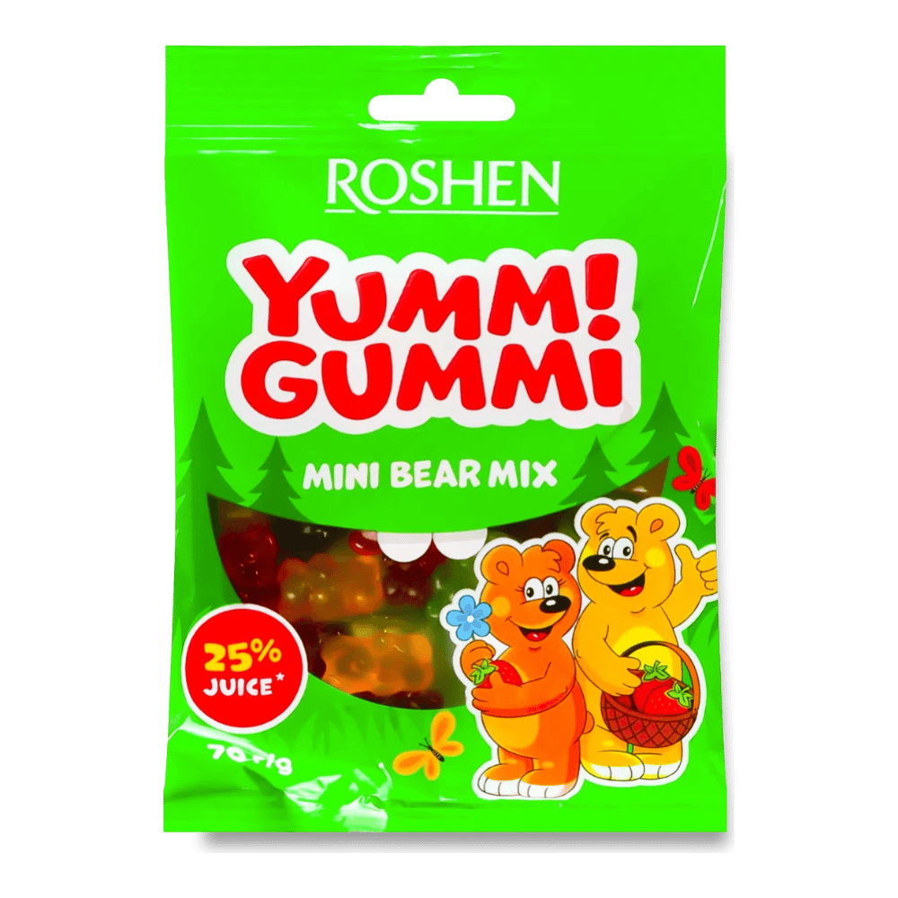 Yummi Gummi Mini Mélange d'Ours - 4823077636349