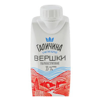 Crema Ultra-pasteurizada al 33%