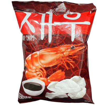 Garnelenchips mit Teriyaki-Geschmack