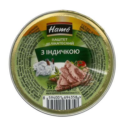 Paté Delicatessen con pavo